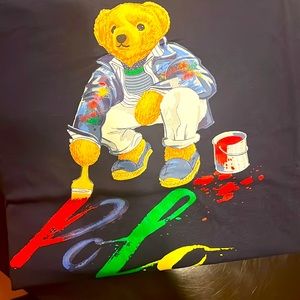 BNWT Men’s SS navy POLO by Ralph Lauren Tee shirt size medium